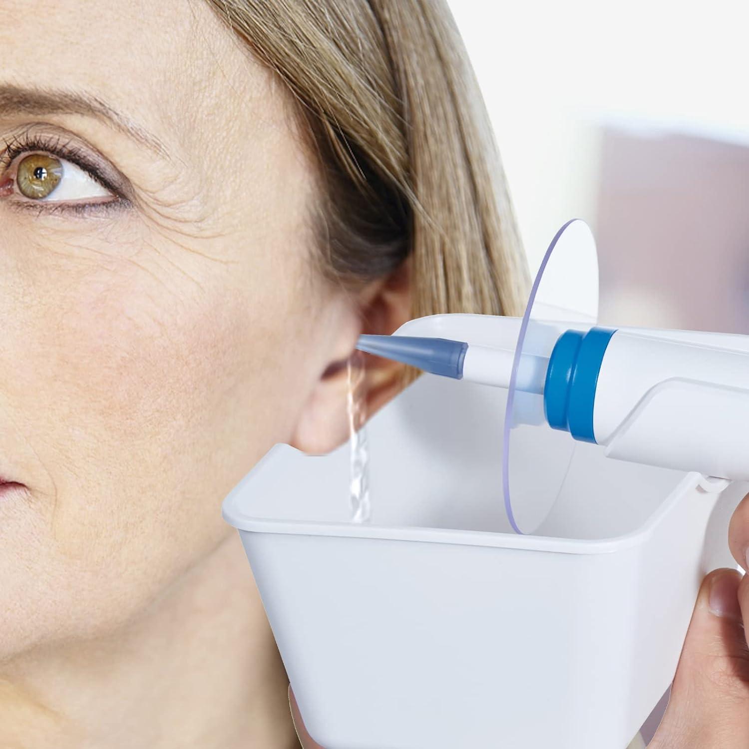 Dr.Shark Electric Earwax Removal Kit Ear Irrigation Flushing System Best Ear Wax Removal Tool