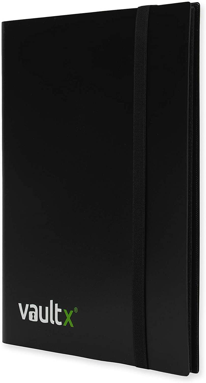 Vault X 9 Pocket Trading Card Binder - 360 Side Loading Album for TCG Black  | Buy Now with Express International Delivery | GoSupps.com
