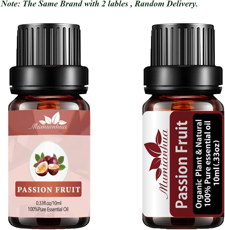 Organic Passion Fruit Essential Oil Pure 10ml for Skin, Candles