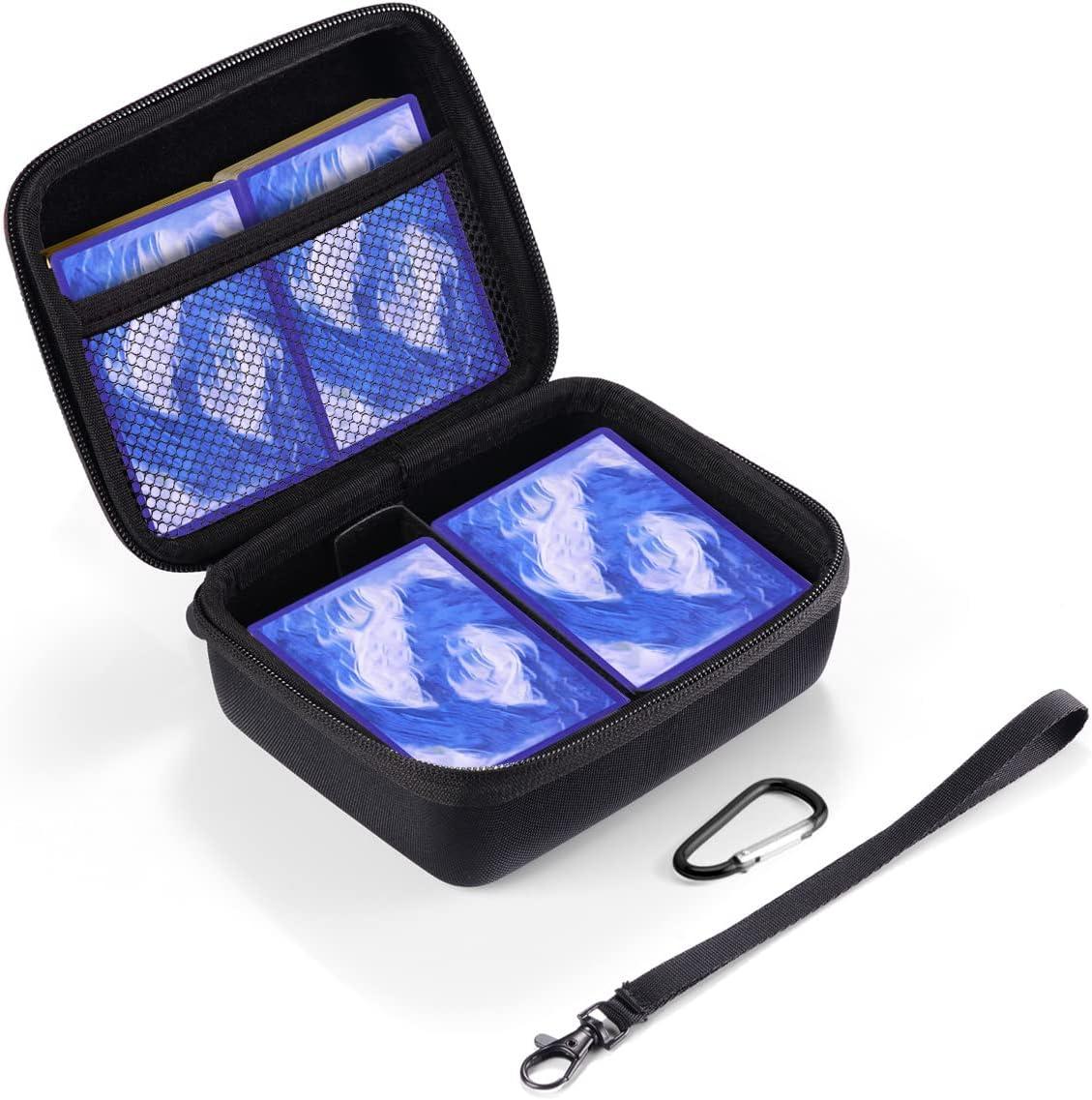 Tombert Hard-Shell Carrying Case for PTCG Trading Cards - Holds 400+ Cards  - Perfect Gift for Boys - Fits Magic MTG and PTCG - Black Pika | Buy Now  with Express International Delivery | GoSupps.com
