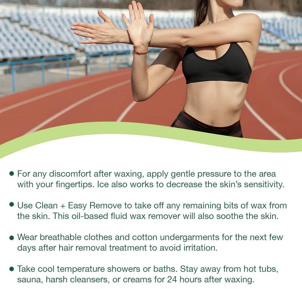 Clean + Easy After Wax Remover with Wheat Germ Oil Post Waxing