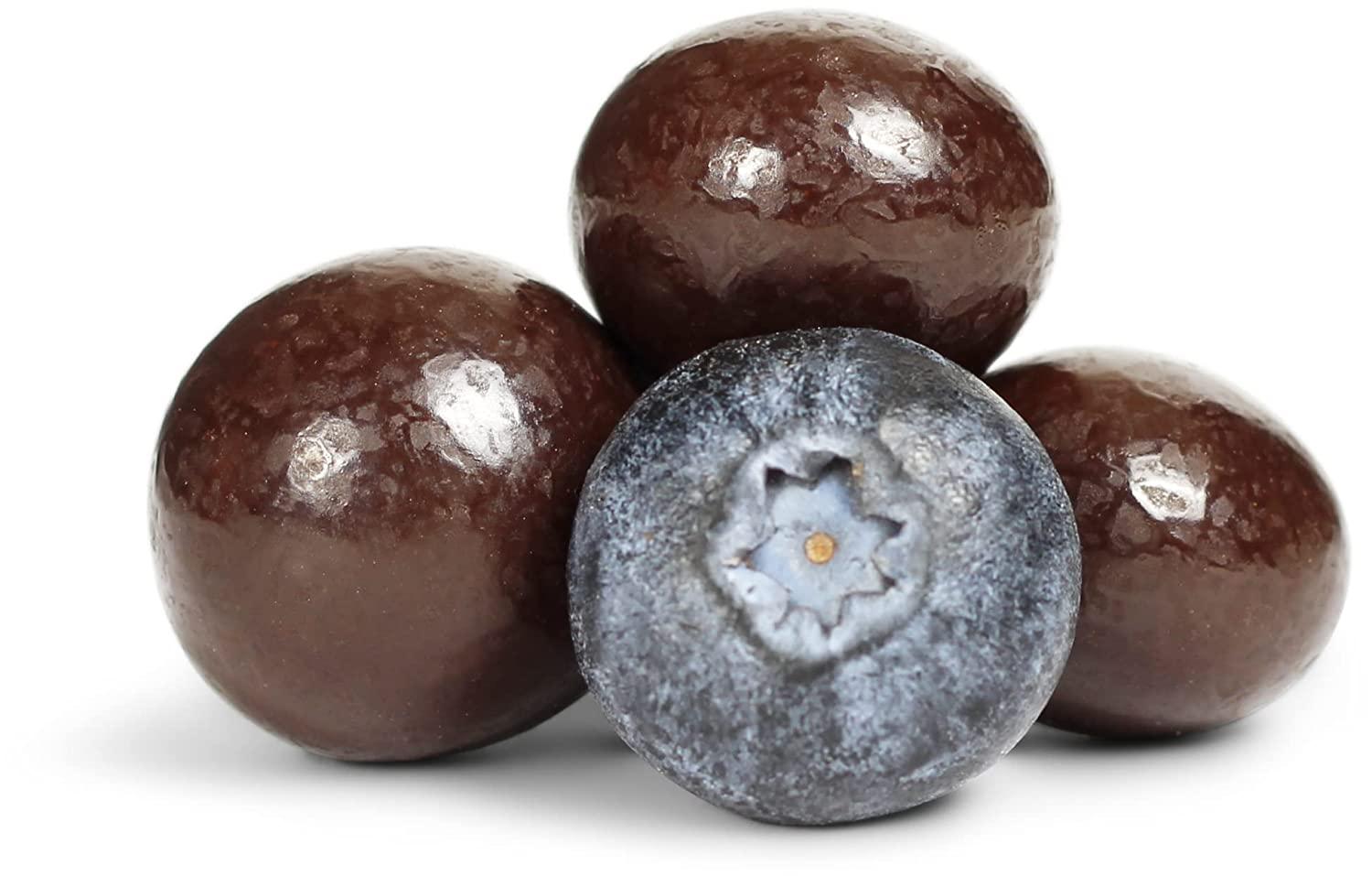 Gourmet Dark Chocolate Blueberries by Its Delish, 2 LBS Bulk Dark
