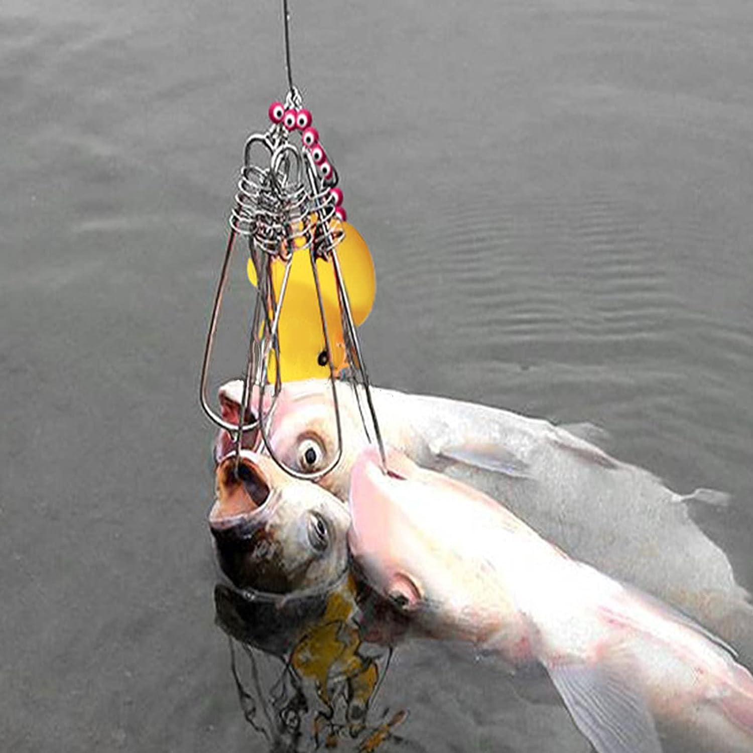 Joyeee 6m Fishing Stringer for Saltwater Freshwater, Outdoors