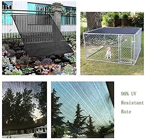 YLBFJXK 10ft x 10ft Dog Kennel Shade Cover 90% Sunblock Tarp