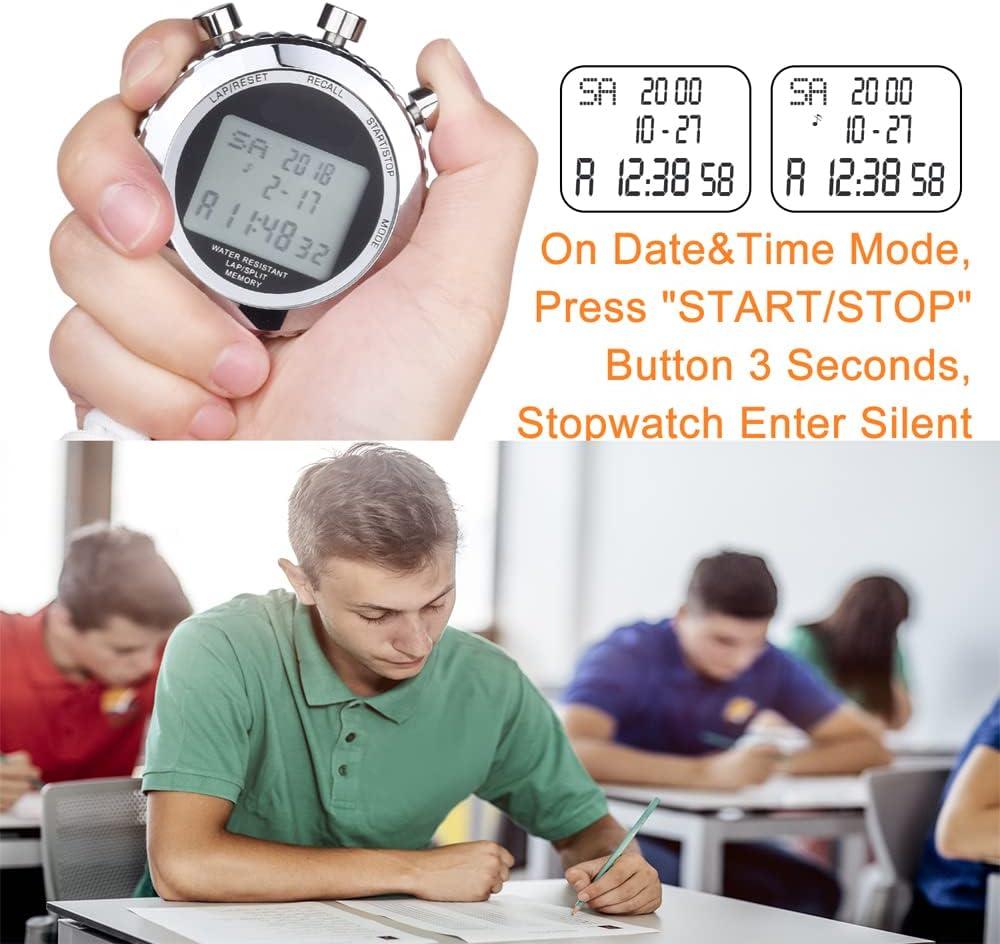  Sports Stopwatch, Countdown Timer CR-2032 Button