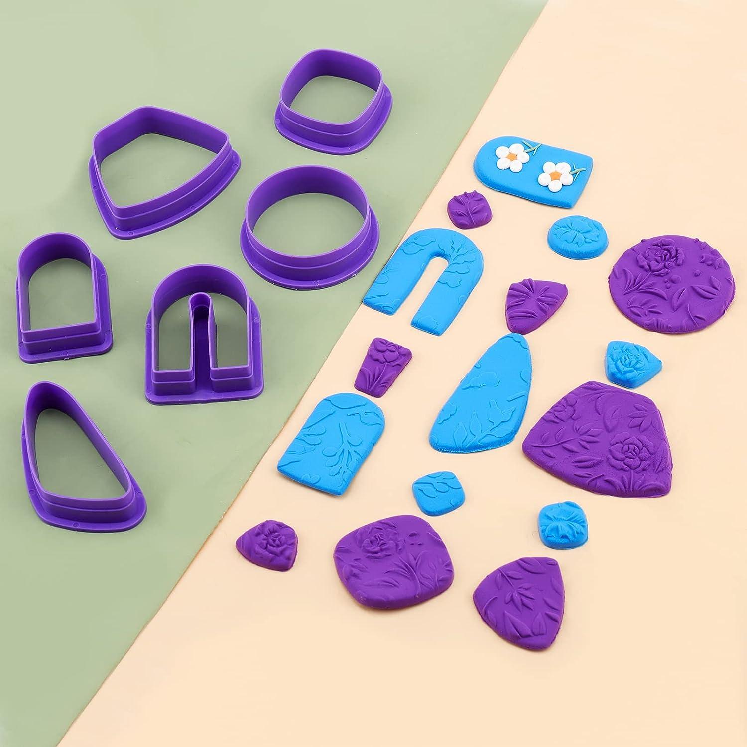 BABORUI 118Pcs Polymer Clay Cutters kit Set of 18 Clay Cutters