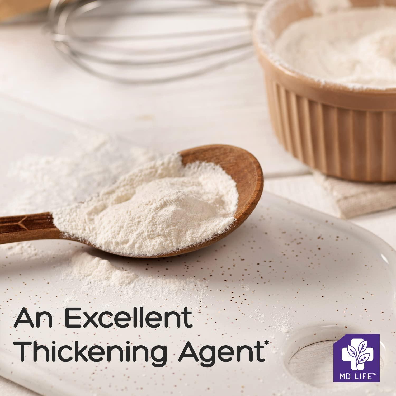 MD. Life Xanthan Gum for Baking Keto 8 Ounces 100 Natural Xanthan
