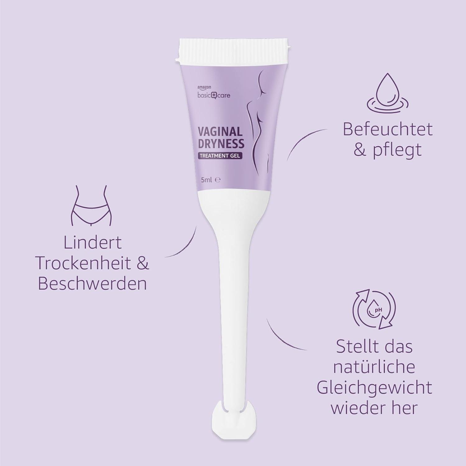 Amazon Basic Care Vaginal Dryness Treatment Gel | 6 x 5 ml - Effective  Relief for Vaginal Dryness | International Shipping Available | Buy Now  with Express International Delivery | GoSupps.com