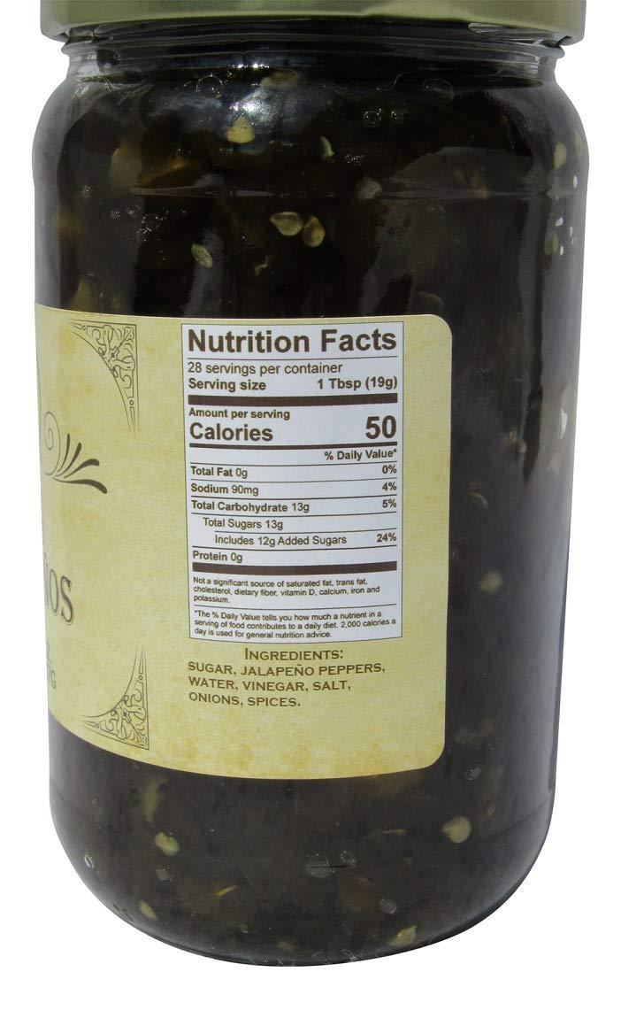 Bucees Candied Jalapenos 20 oz Gluten Free, Resealable Jar
