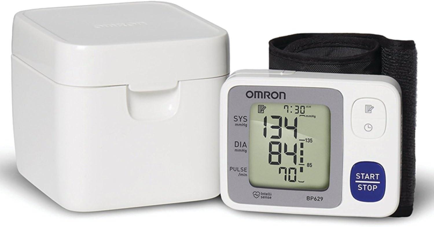 Omron 3 Series Wrist Blood Pressure Monitor 60-Reading Memory with