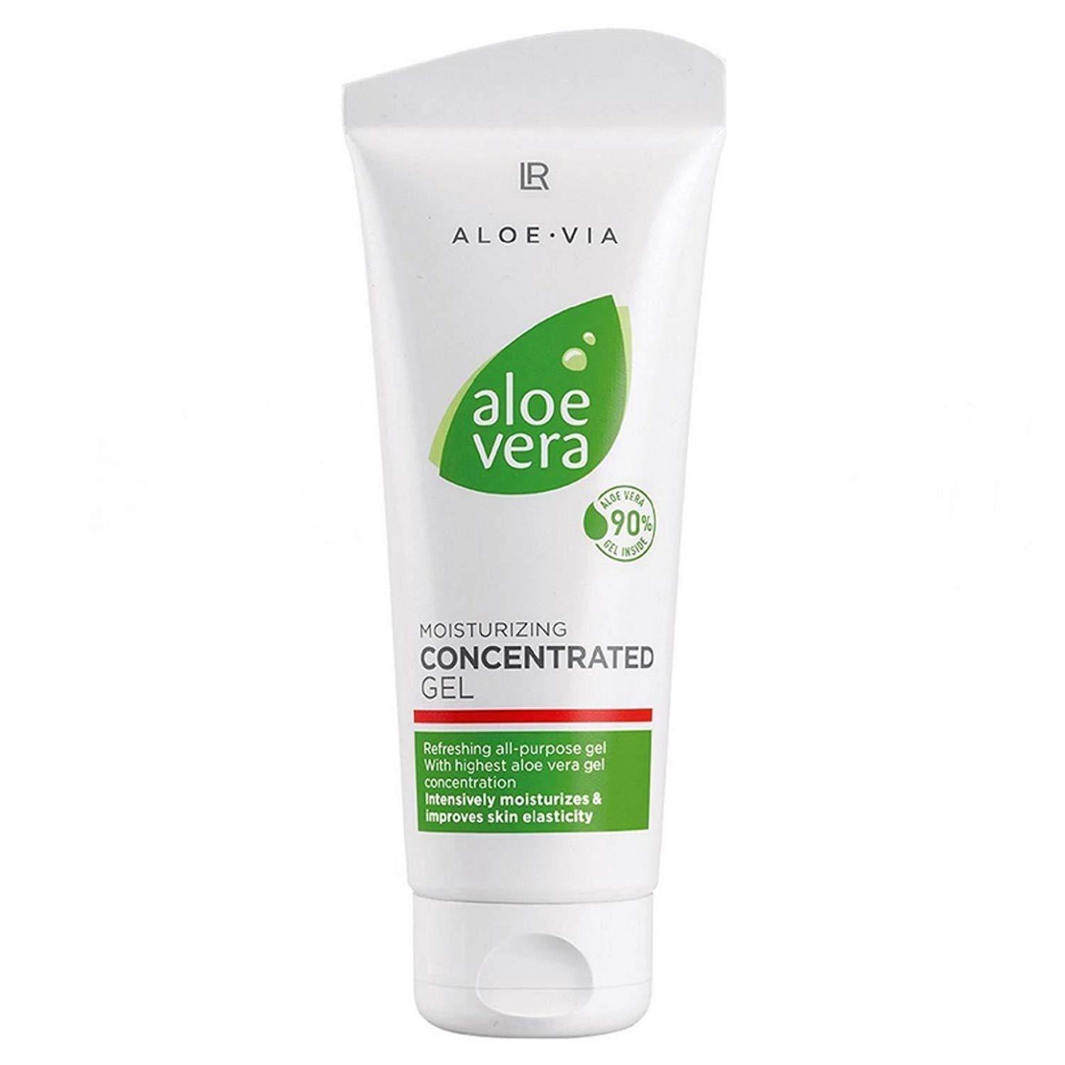 Buy LR ALOE VIA Aloe Vera Gel Concentrate - Moisturizing Gel 5x100ml + Free  Tic Tac 100ml | International Shipping Available