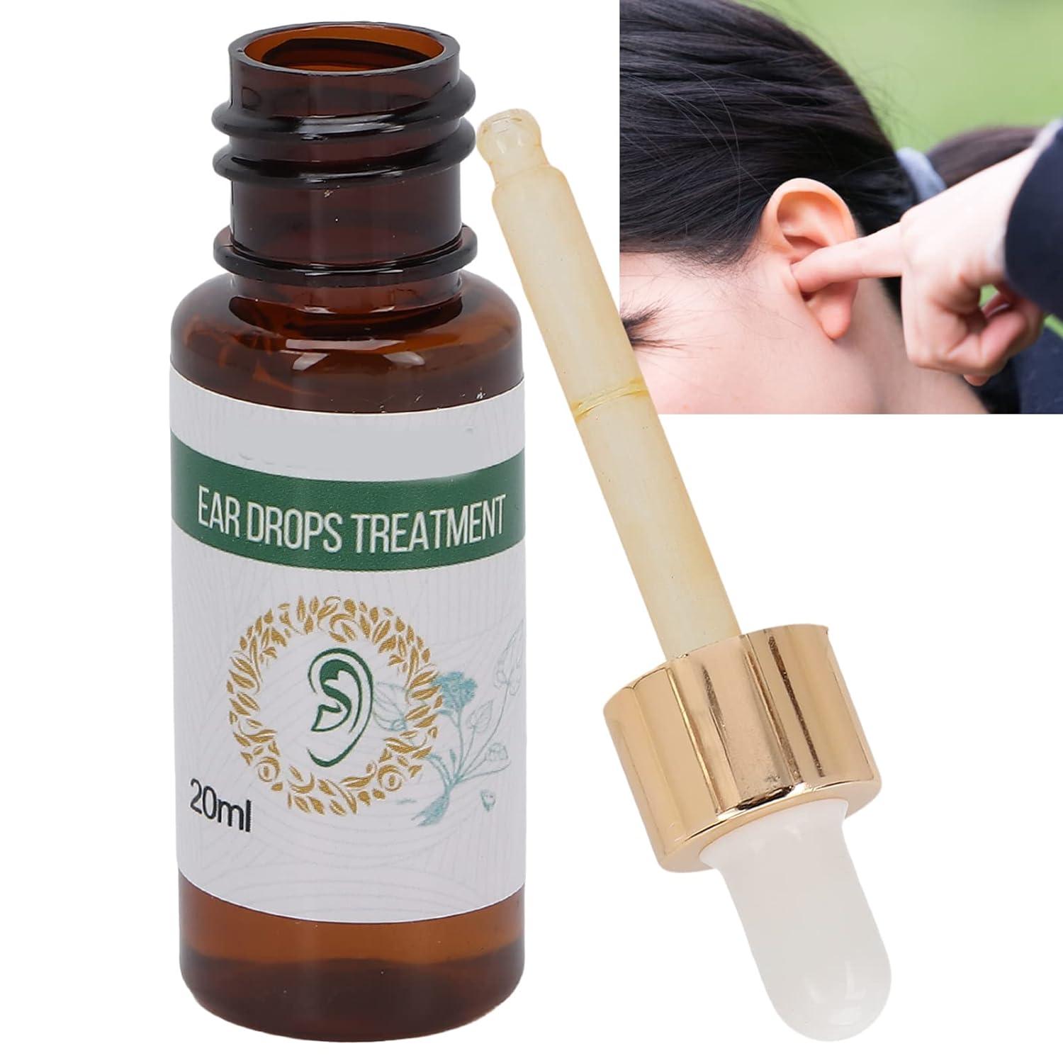 Ear Ringing Remedy Drops 20ml Temporary Relief for Ringing, Buzzing