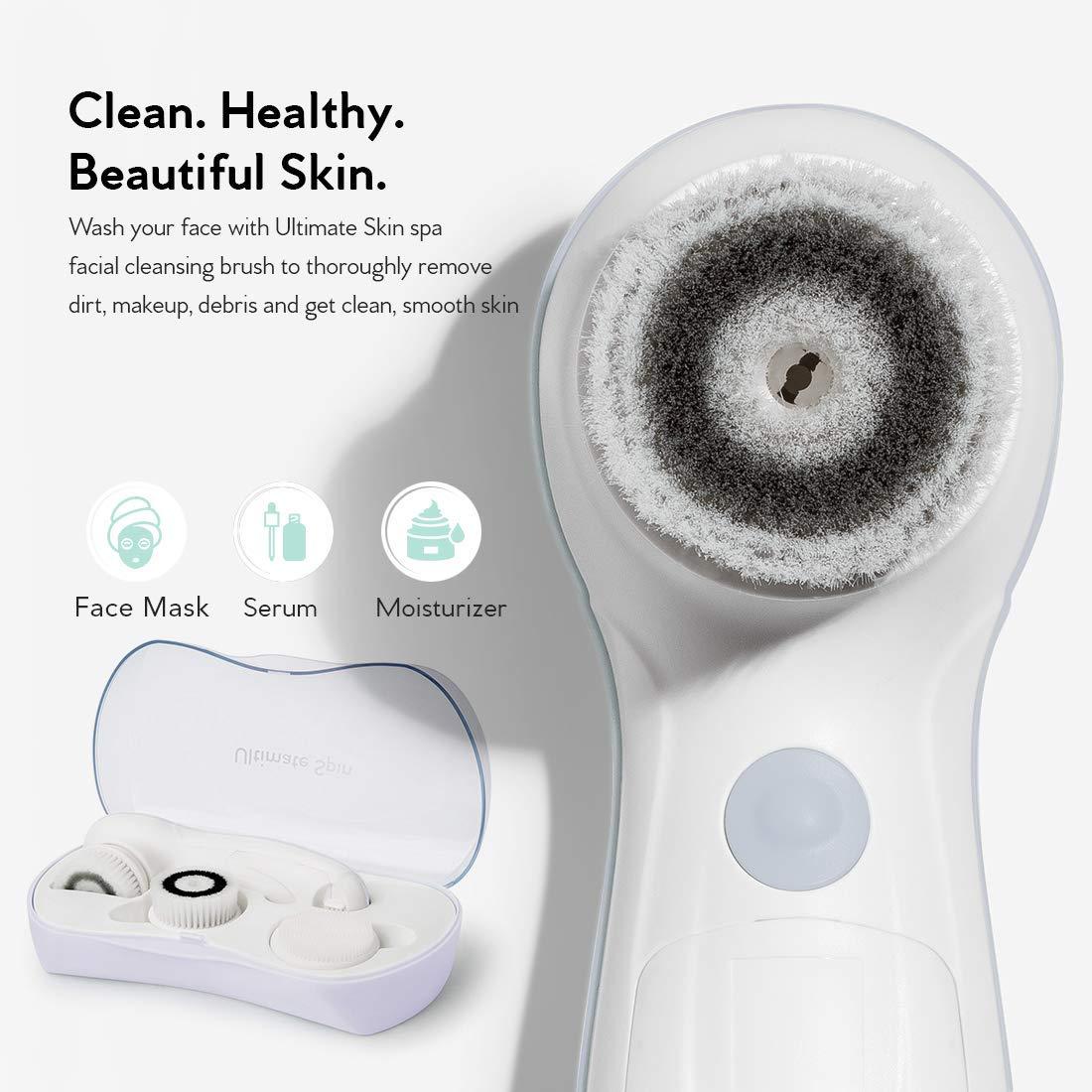 My Life My Shop Ultimate Spin Facial Cleansing Brush (Grey) Ultimate