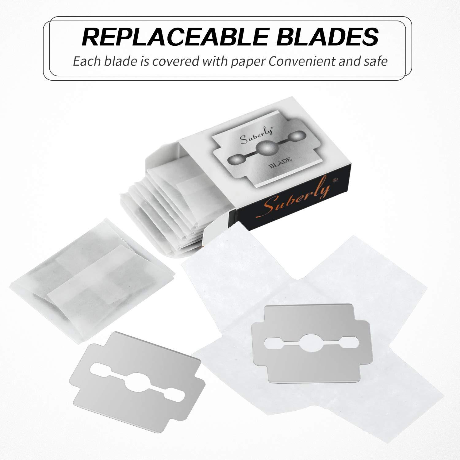 50 Pieces Callus Shaver Blades Corn Plane Blades Replacement Blades for ...