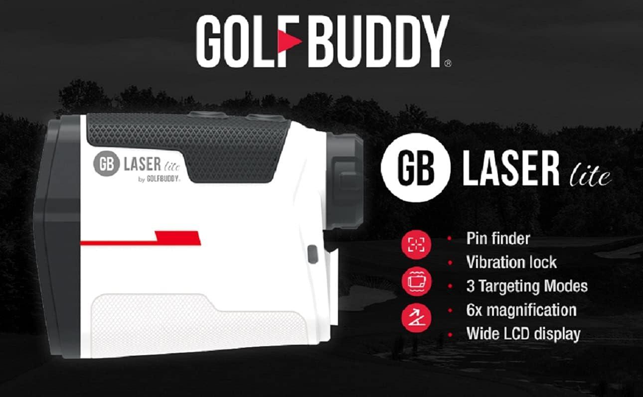 GolfBuddy GB LASER Lite2 Telemetro Golf Con Funzione Slope - 800 Iarde, Compatto E Preciso
