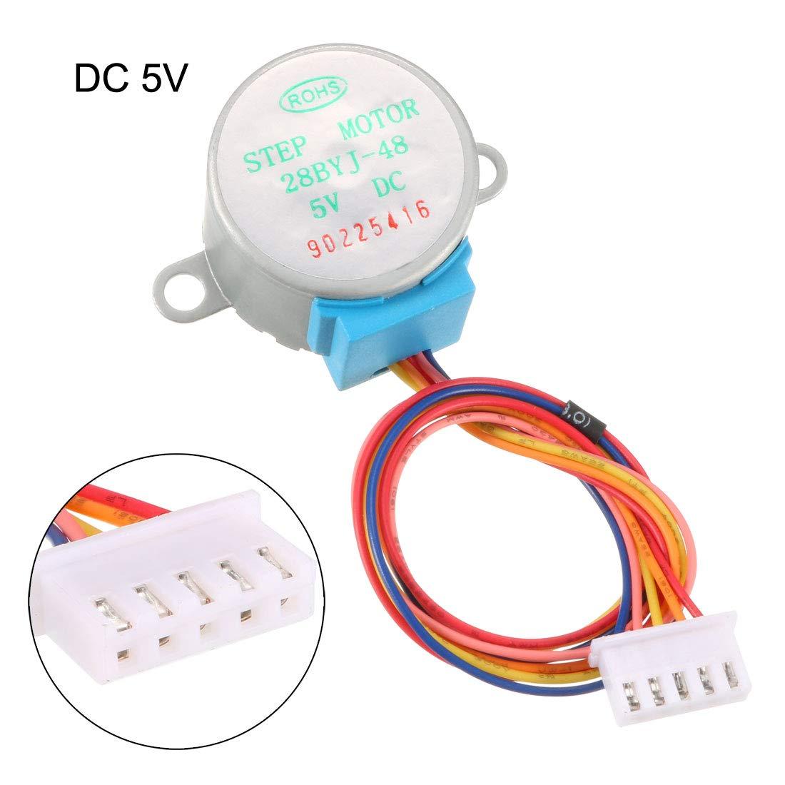 uxcell DC 5V Micro Stepper Motor 28BYJ48 with ULN2003 Drive Module 5