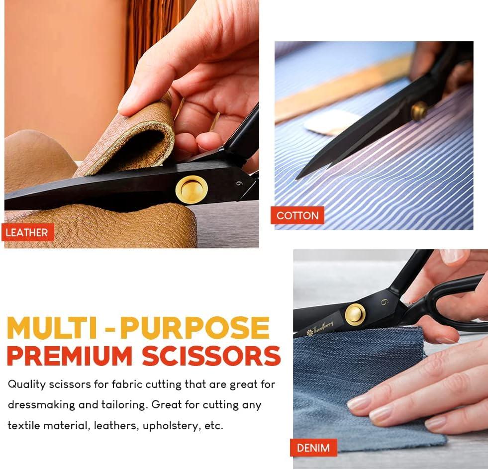 Sewing Scissors 10 Inch Fabric Dressmaking Scissor Upholstery