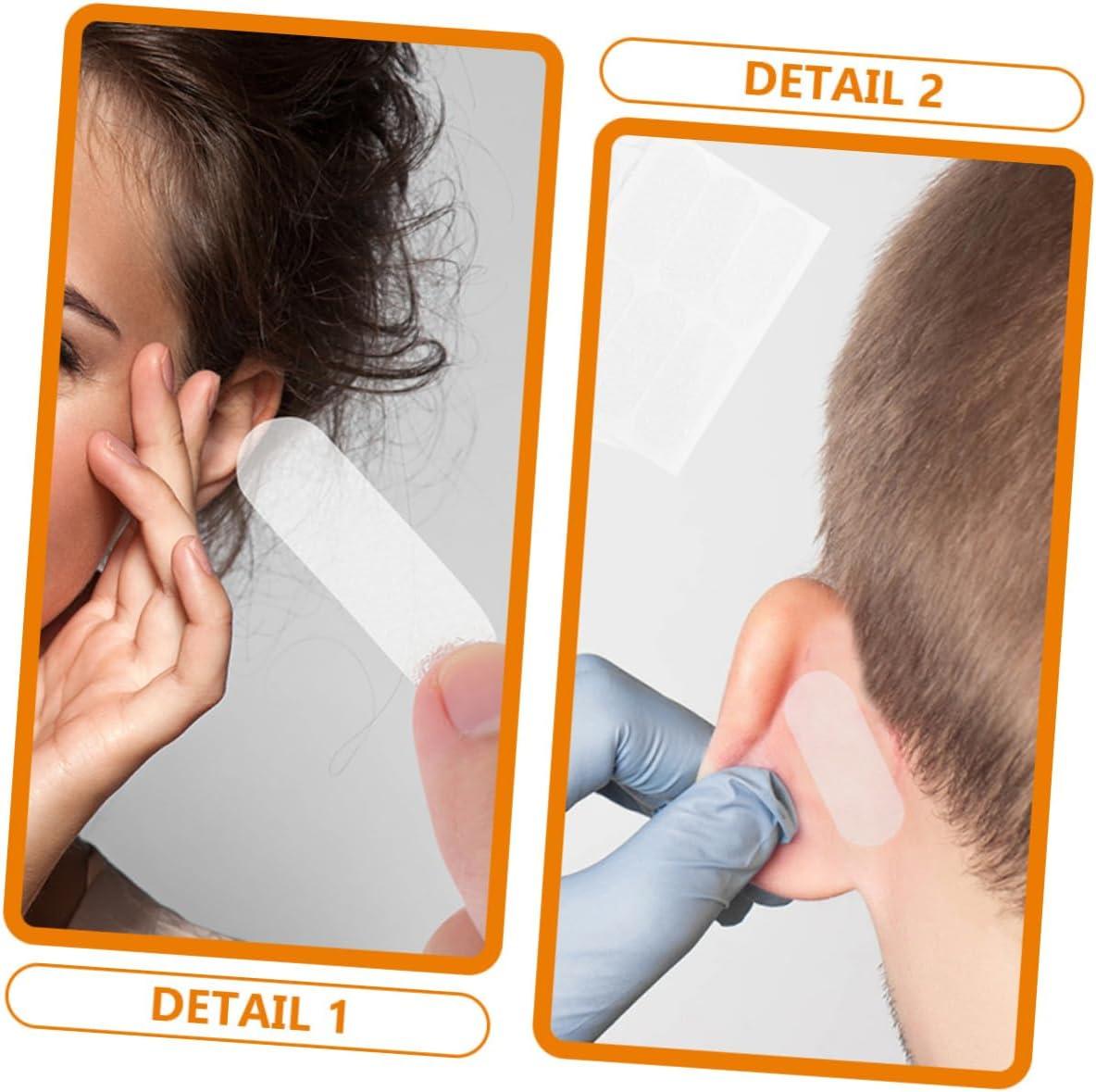 Healvian 30pcs Ear Stickers Correction Stickers Makeup Tape