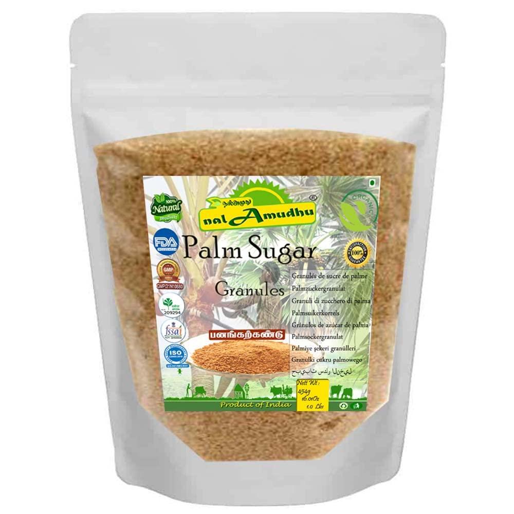nalAmudhu Panam Kalkandu Palm Sugar Granules 100 Pure & Authentic