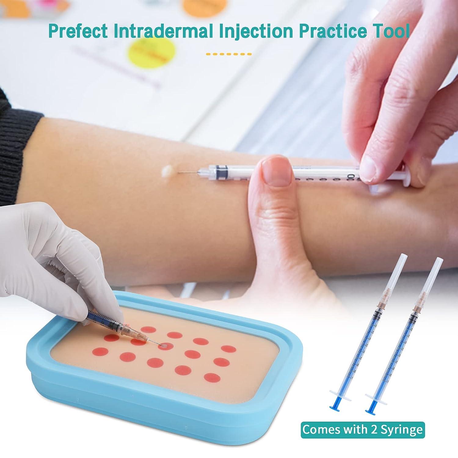 Intradermal Injection Training Pad Silicone Practice Model for Nurses