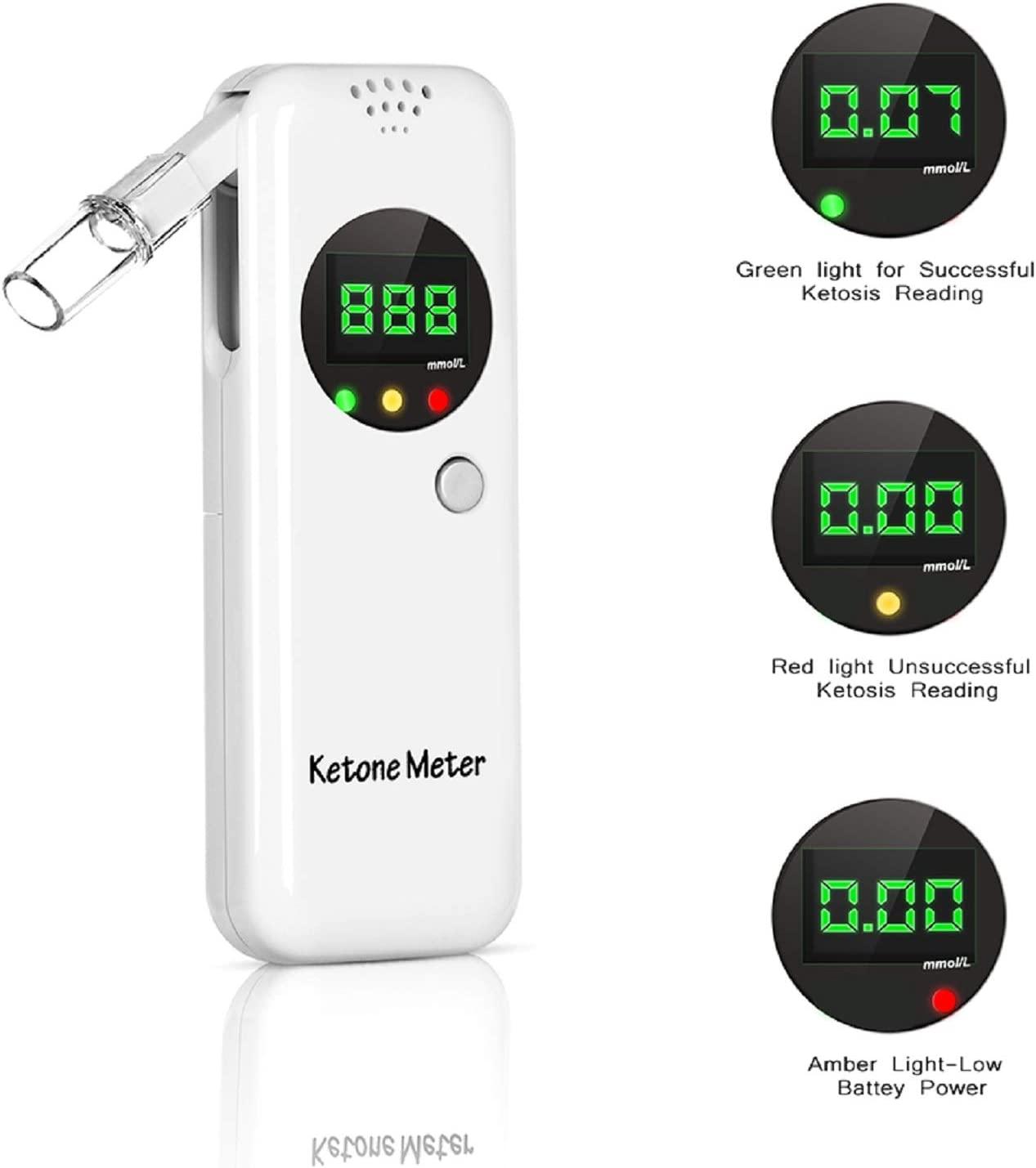 Ketone Meter Analyzer, Acetone Breath Ketosis for Self-Ketosis