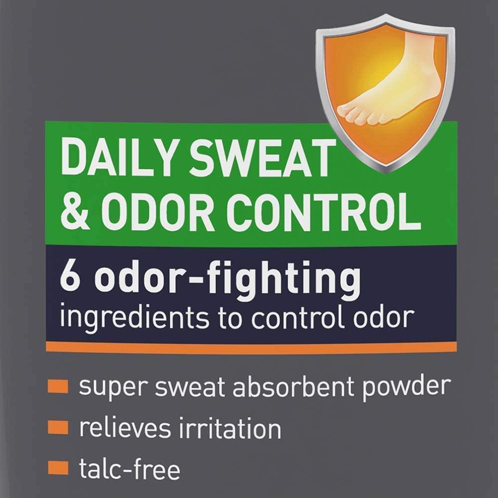 Lotrimin Daily Sweat & Odor Control Foot Powder 6.25oz Medicated