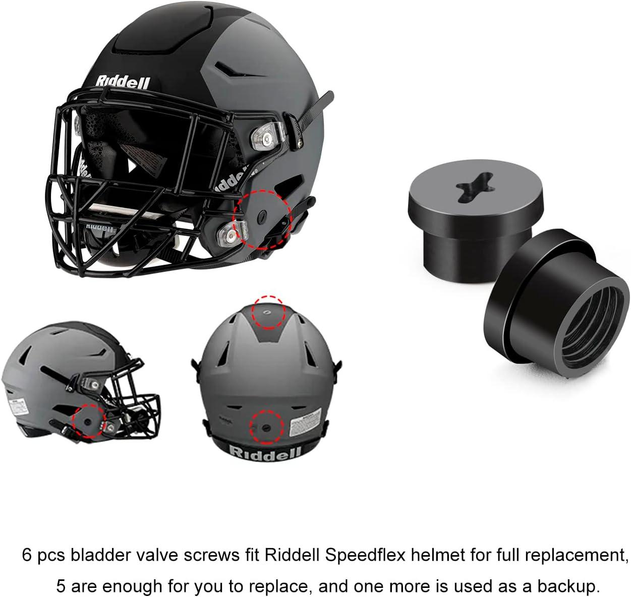 Metallic Gold Sportstar Chinstrap Adapter For Riddell Speedflex