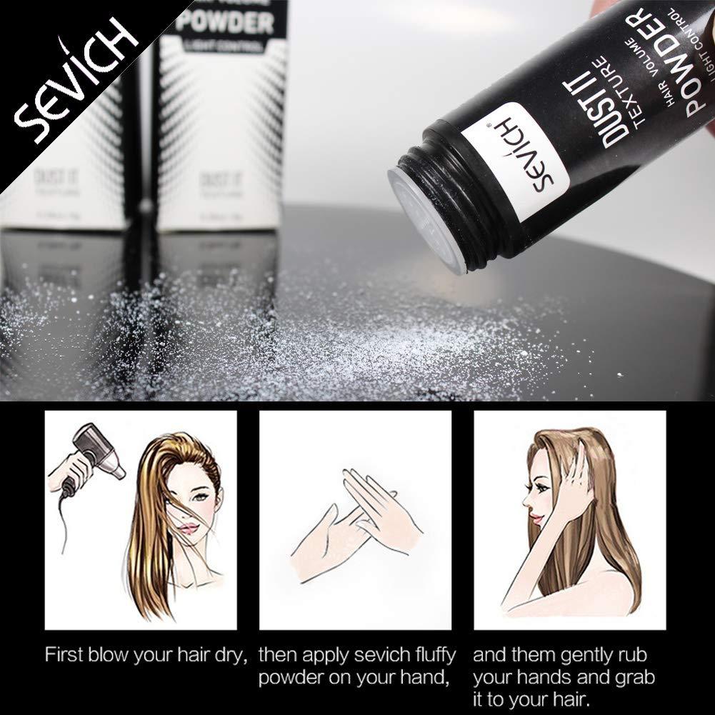 SEVICH Volumizing Hair Powder 0.28oz White Matte Texturizing Styling