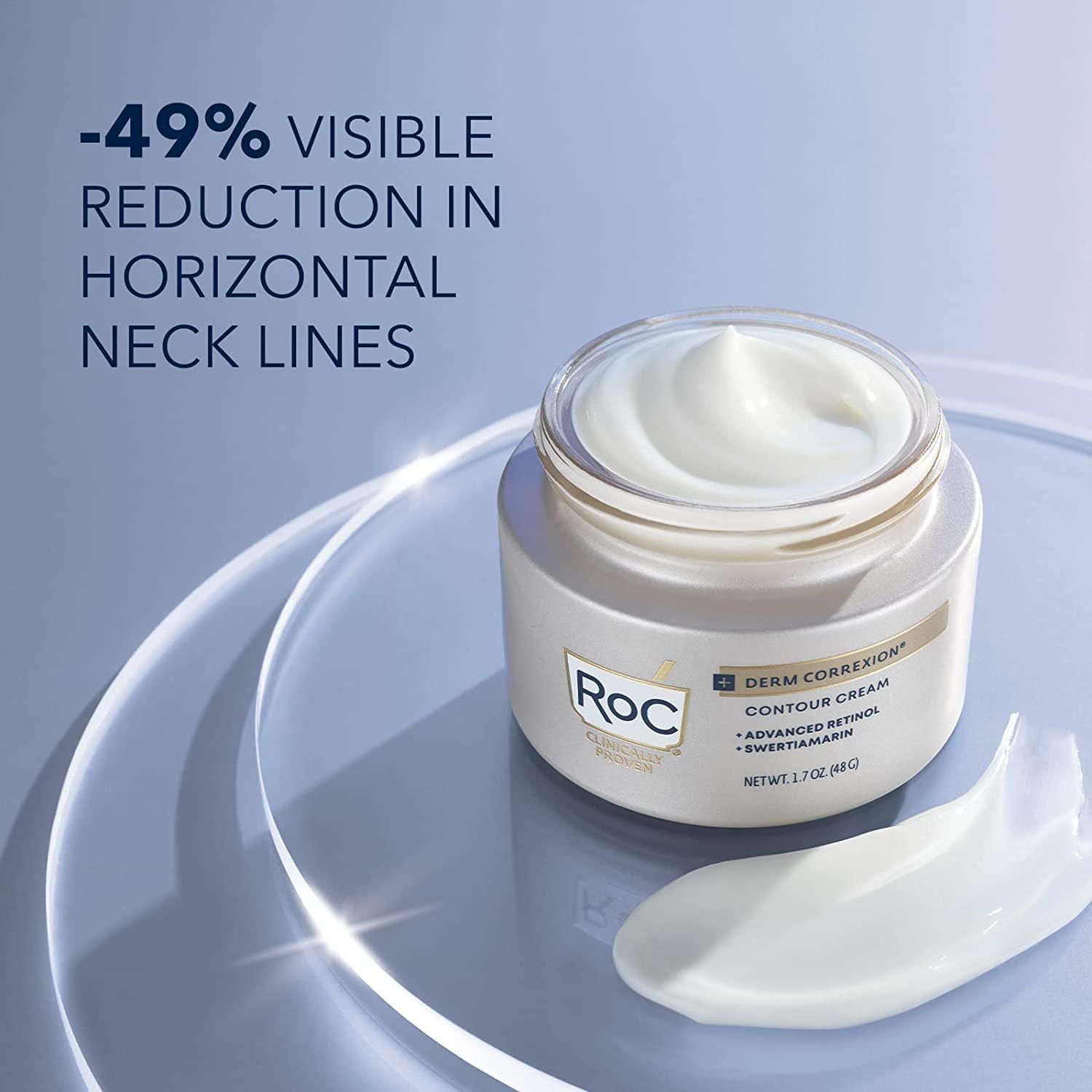 RoC Derm Correxion Neck Cream with Hyaluronic Acid and Advanced Retinol