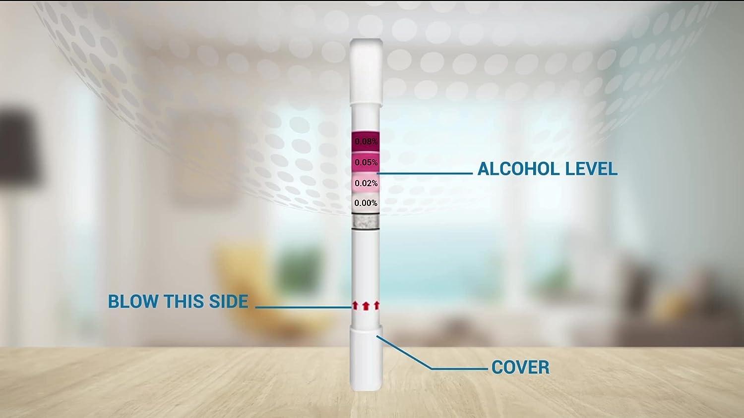 Vivitar Laboratories Disposable Alcohol Breath Analyzer 2 Pack Single