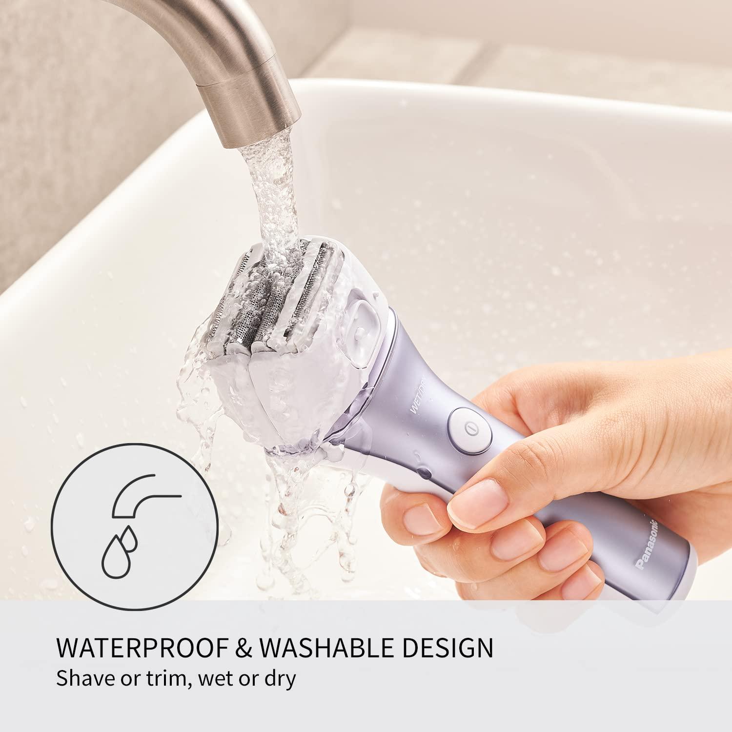 Panasonic ES-WL80-V Women's Electric Shaver Cordless 4-Blade