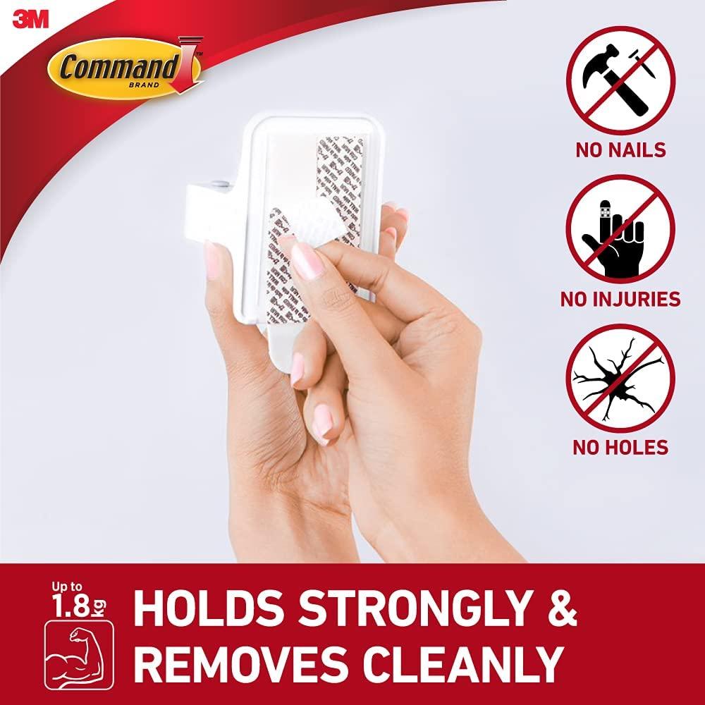 Command Broom and Mop Grippers Wall Mount Holder for Back to School