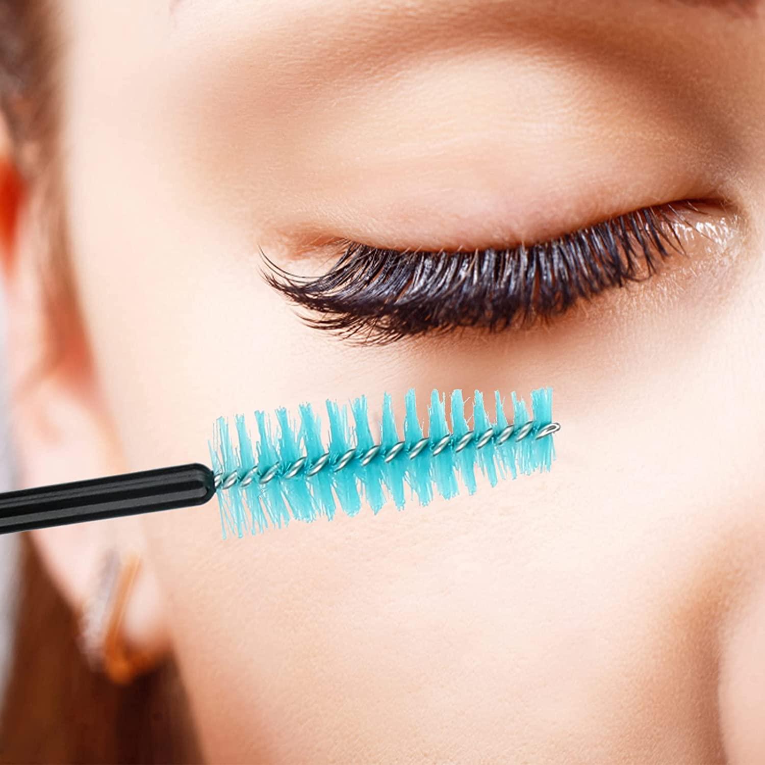 Disposable Eyelash Mascara Brushes Wands Applicator Makeup Kits 100