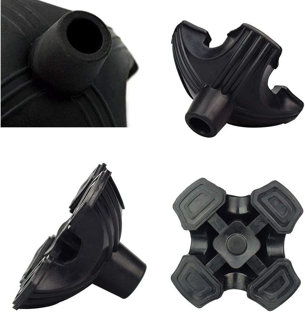 Beyoung Standing Quad Support Cane Tip Mobility Quadpod Stable Cane