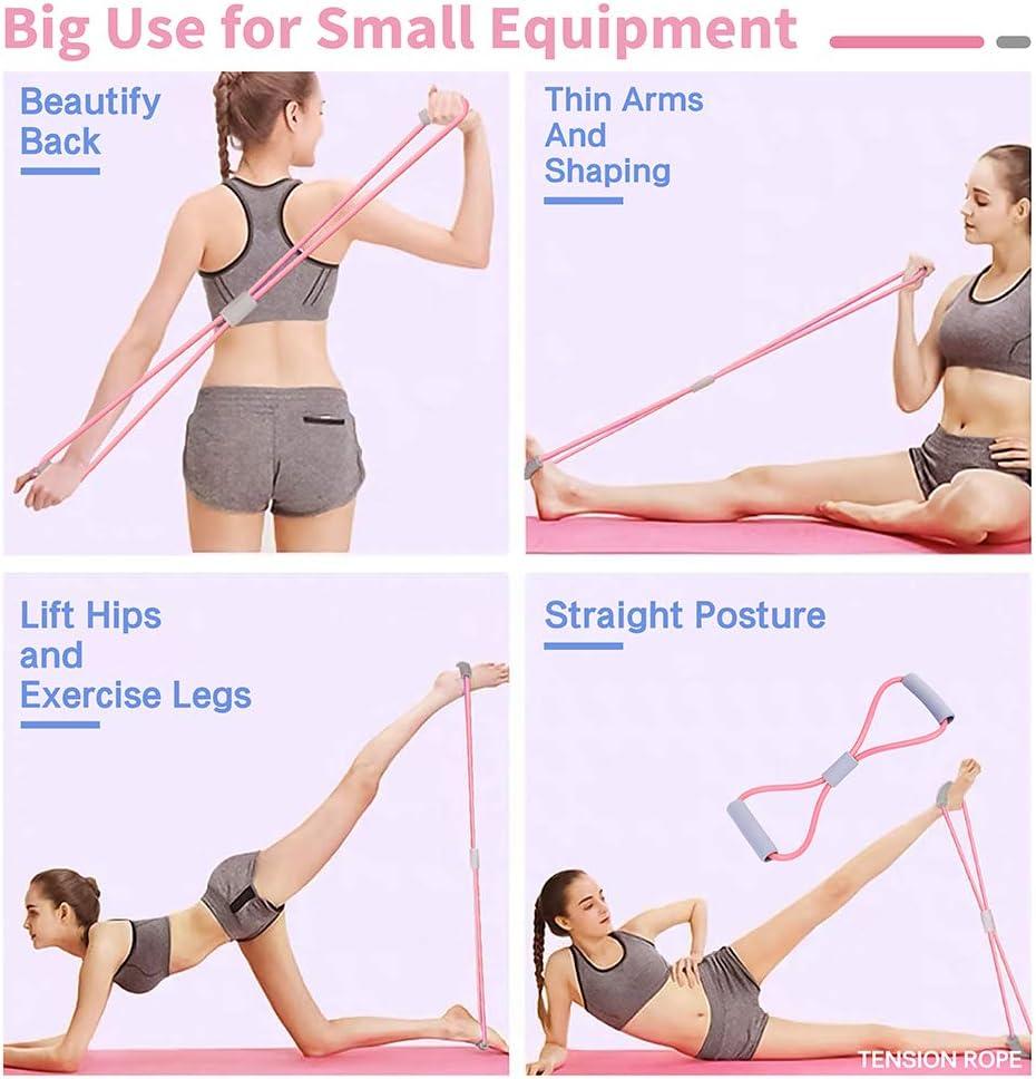 Pedal Resistance Band with Handle Situp Equipment, Multifunction Tension  Exercise Rope Puller for Arm Leg Abs Back Biceps Waist Stomach Muscles