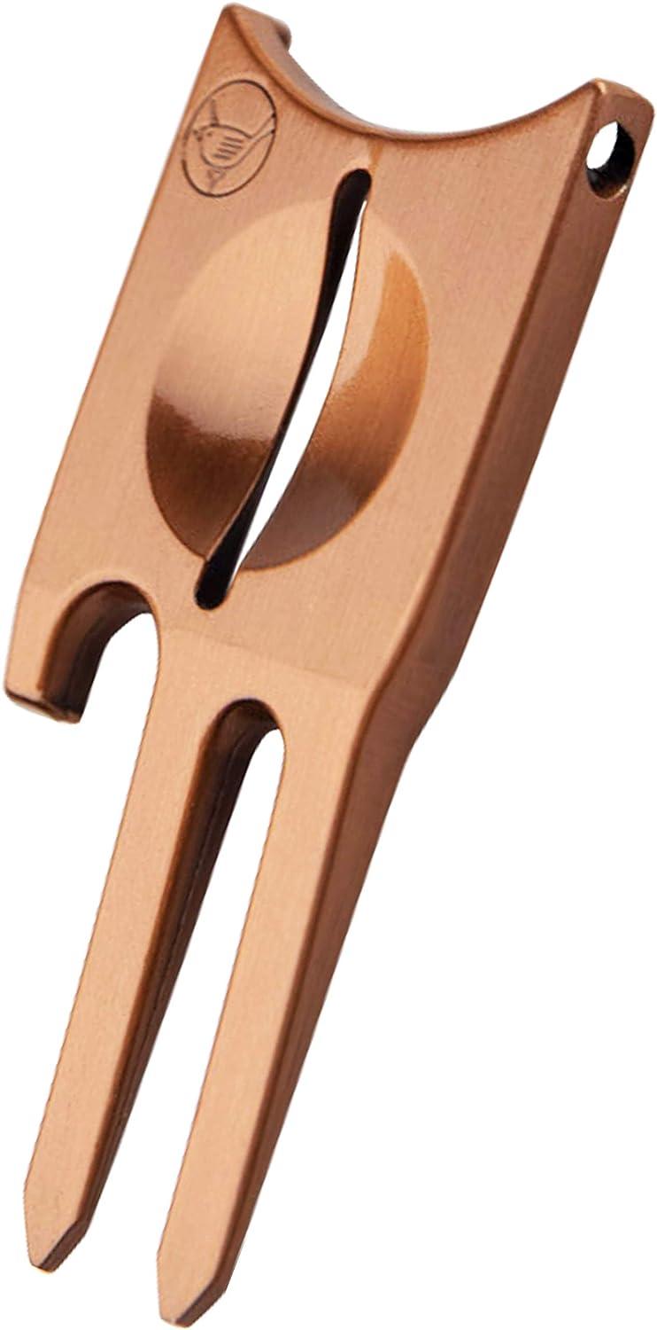 Birdicorn The 6in1 Golf Divot Tool Heavy Copper