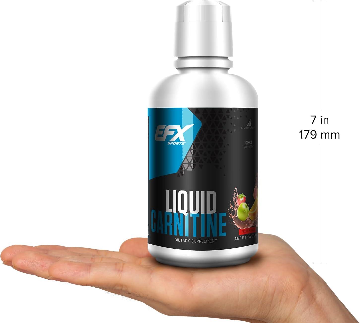 l carnitine 1500 mg liquid EFX Sports L-Carnitine Liquid 1500mg with Vitamin B5 - Improve Performance  and Strength - Fruit Punch Flavor (31 Servings) | Buy Now with Express  International Delivery