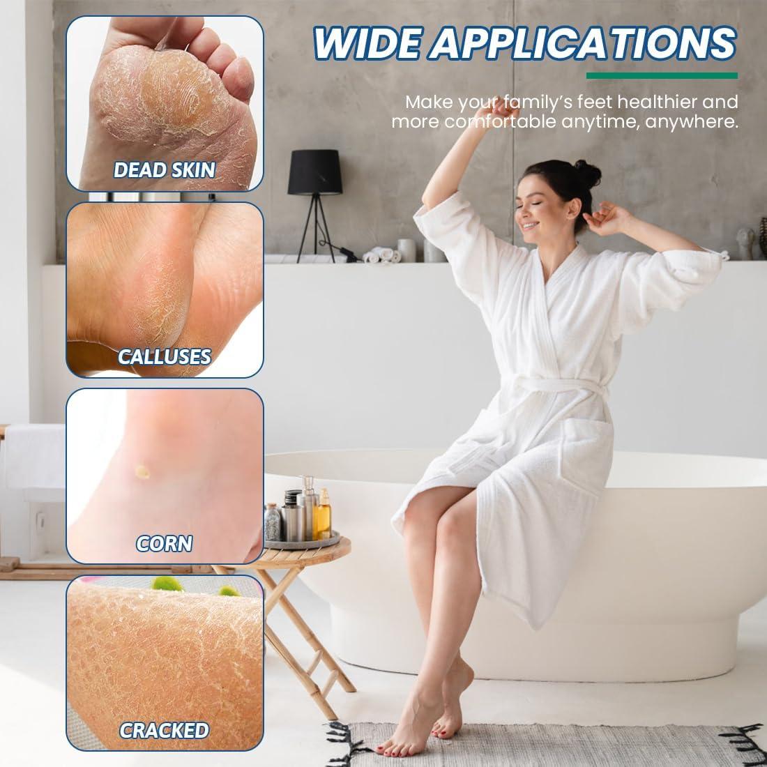 Folklyzo 52 Pieces Foot Shaver Callus Remover Callus Shaver