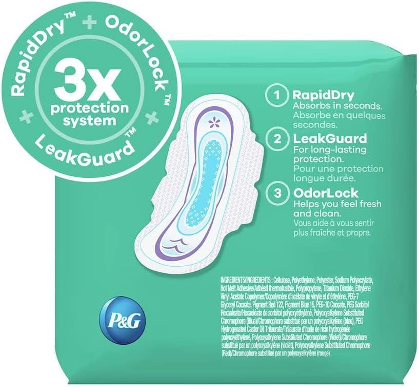 Personal Care :: Hygiene :: Feminine Pads & Tampons :: ALWAYS 'ultra' 5  drops, 3 sizes, 14 pieces of night sanitary pads(ALWAYS)