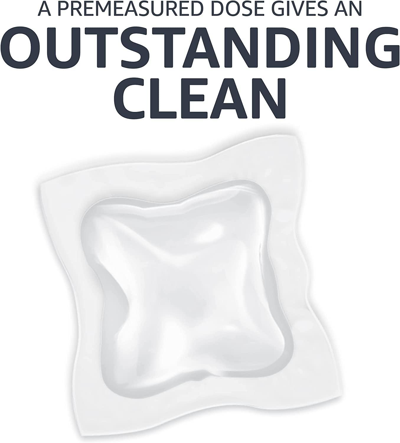 Amazon Basics Laundry Detergent Pacs, Free & Clear, Hypoallergenic