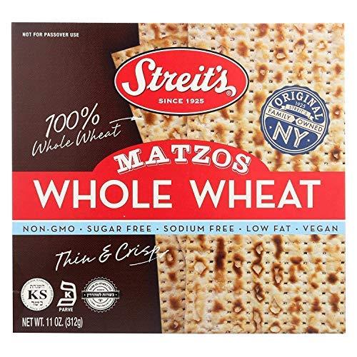 Streit's Matzos Whole Wheat, Delicious Tasting Thin & Crispy Matzo