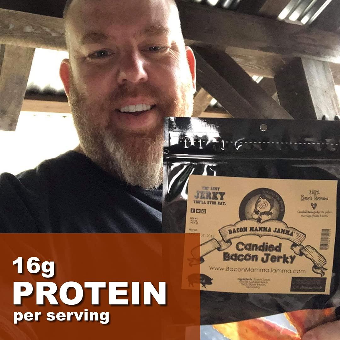 Brown Sugar Bacon Jerky Candied Bacon