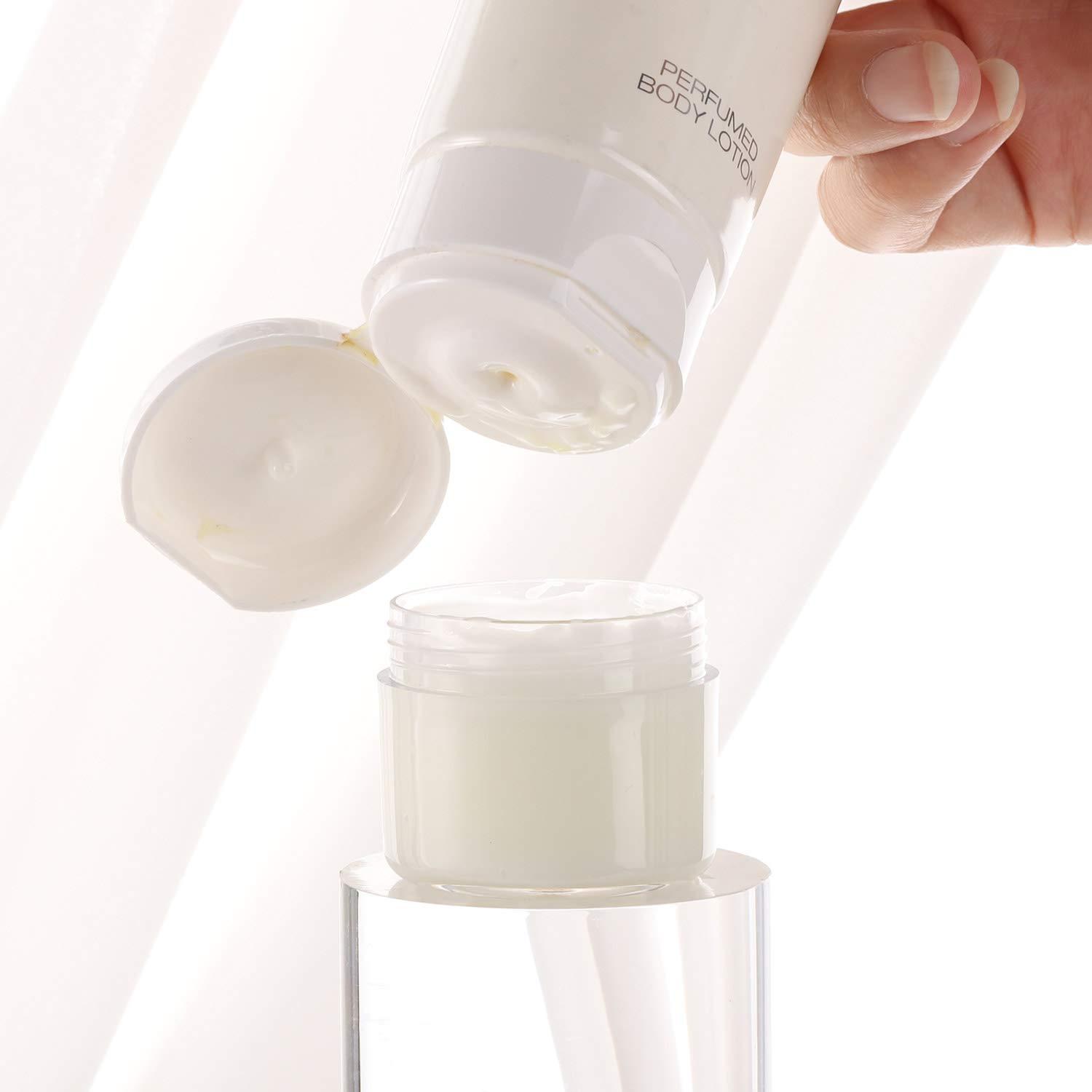 100 Pieces Cream Jars with Lids and Makeup Spoon 20 Grams Empty Jars