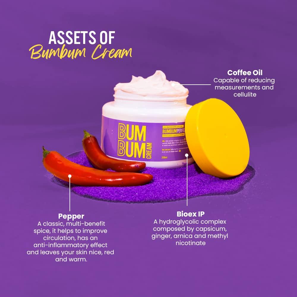 The Original Bum Bum Cream 200 mL Cellulite Remover Cream Brazilian