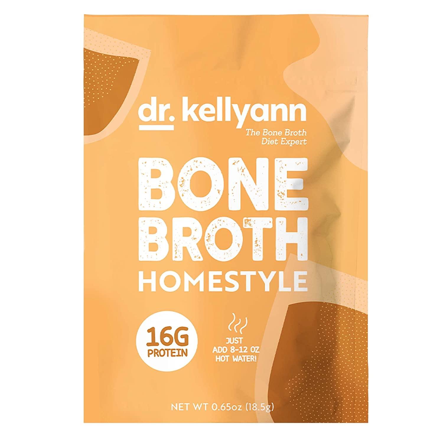 Dr. Kellyann Bone Broth Collagen Powder Packets (7 Servings, 1 Box