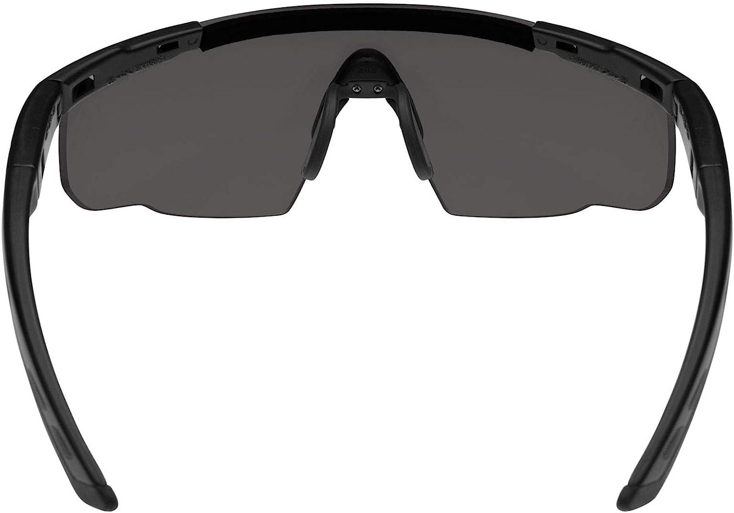Wiley X Saber Advanced Shooting Glasses, Safety Sunglasses for Men