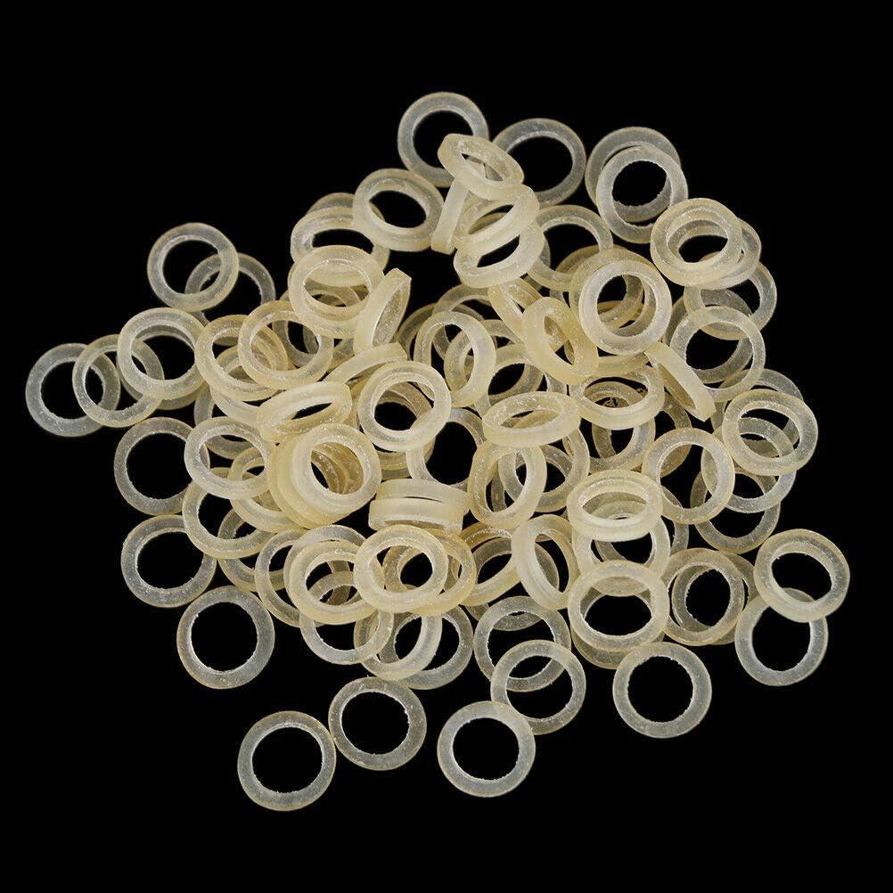 RZJZGZ 500 pcs Orthodontic Elastic Bands Dental Orthodontic Elastics Latex Rubber Bands for