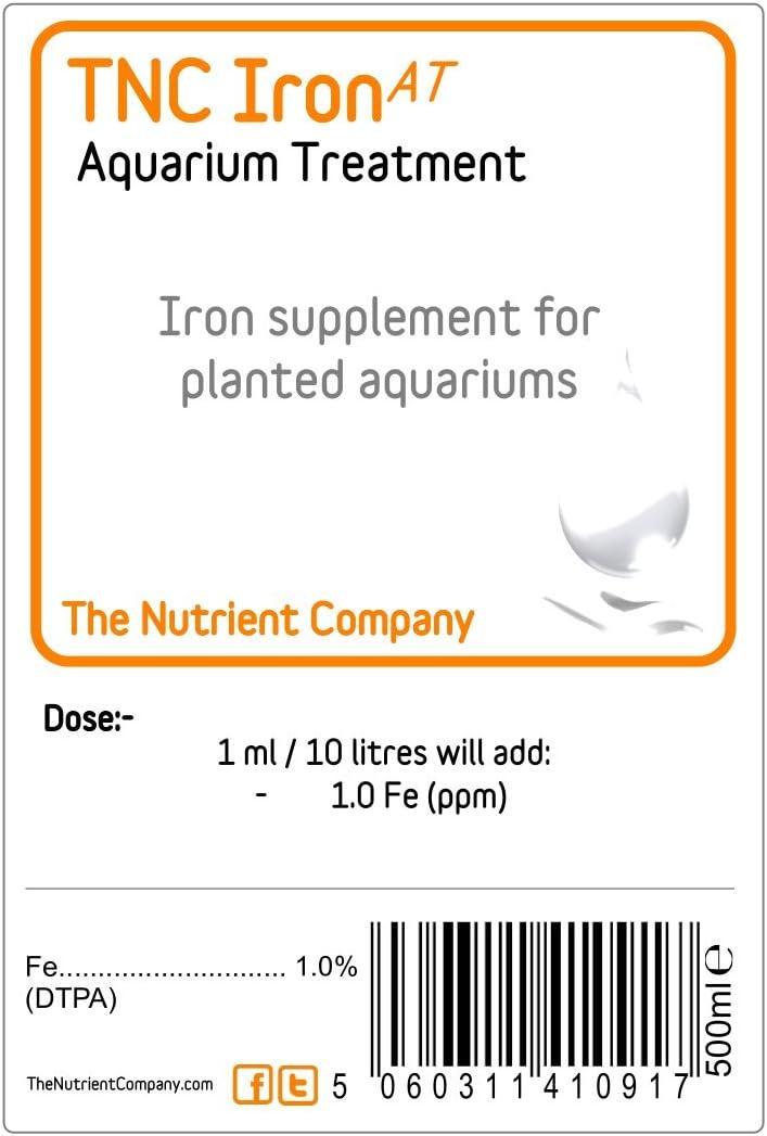 TNC Iron (AT) Aquarium Plant Deficiency Treatment/Liquid Fertiliser