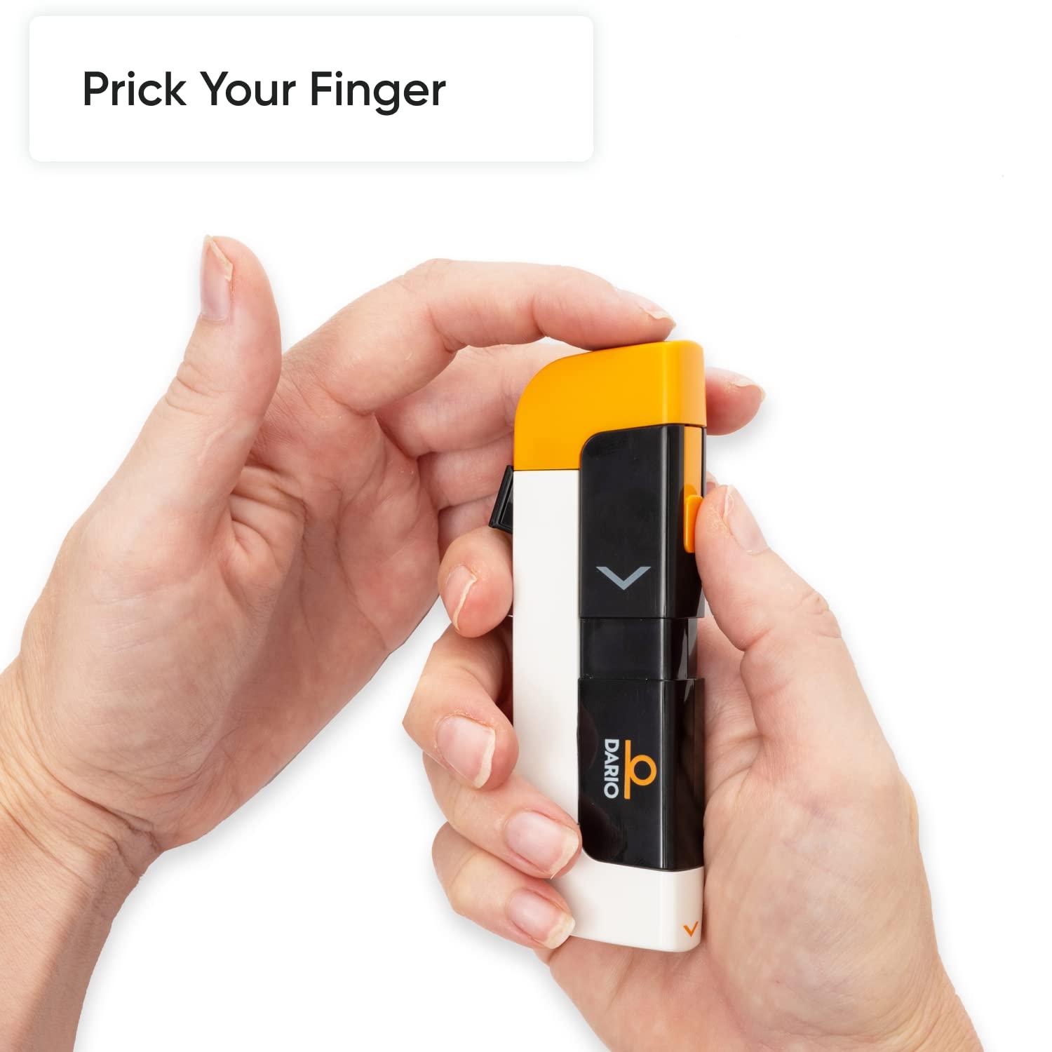 DARIO Blood Glucose Monitor Kit Test Blood Sugar Levels & Manage