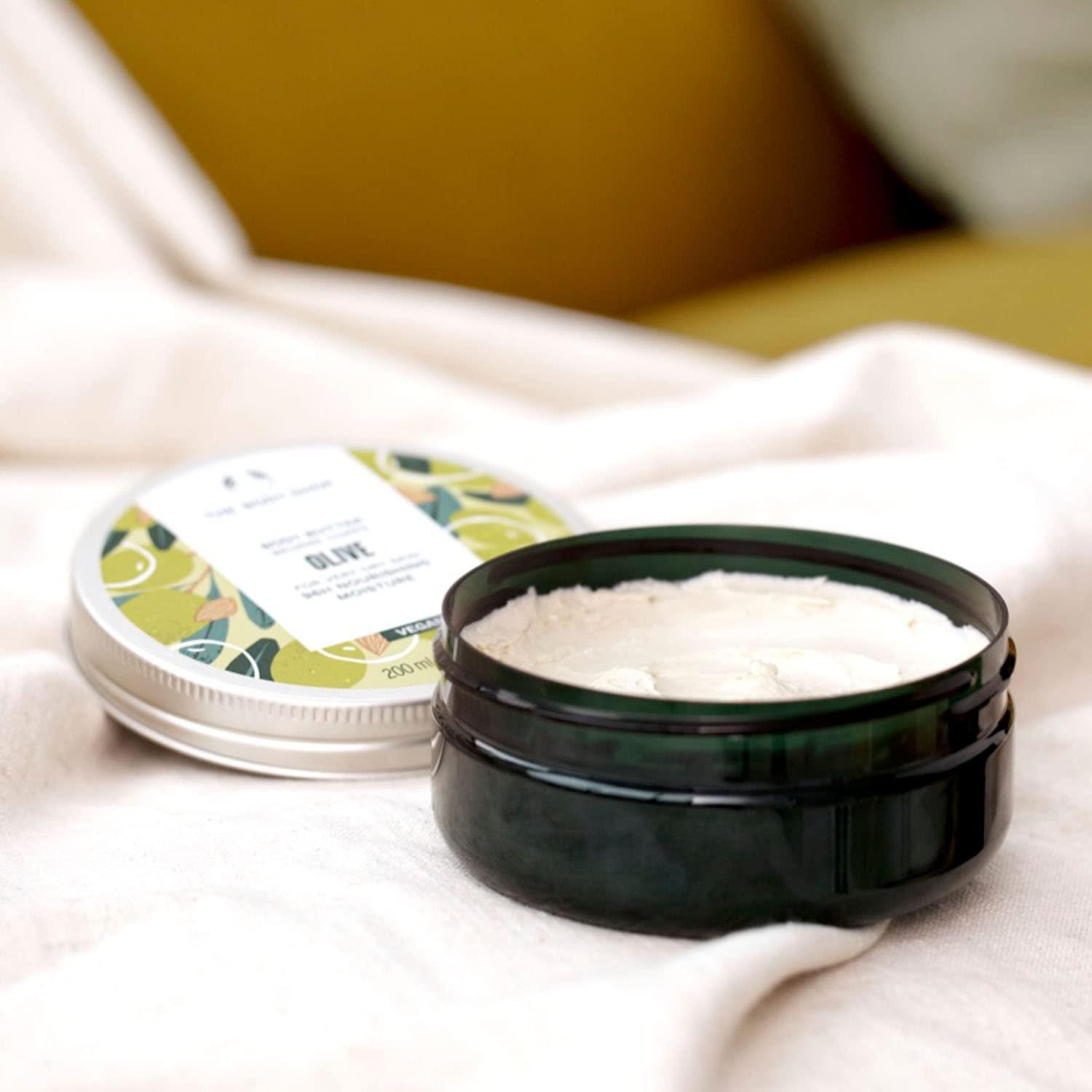 The Body Shop Olive Body Butter 6.75 oz - Nourishing Vegan Skincare for ...